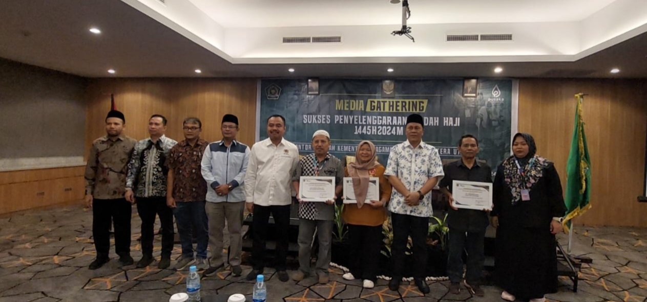 Buka Kegiatan Media Gathering, Kakanwil Kemenagsu Paparkan Capaian Kinerja Triwulan II Tahun 2024