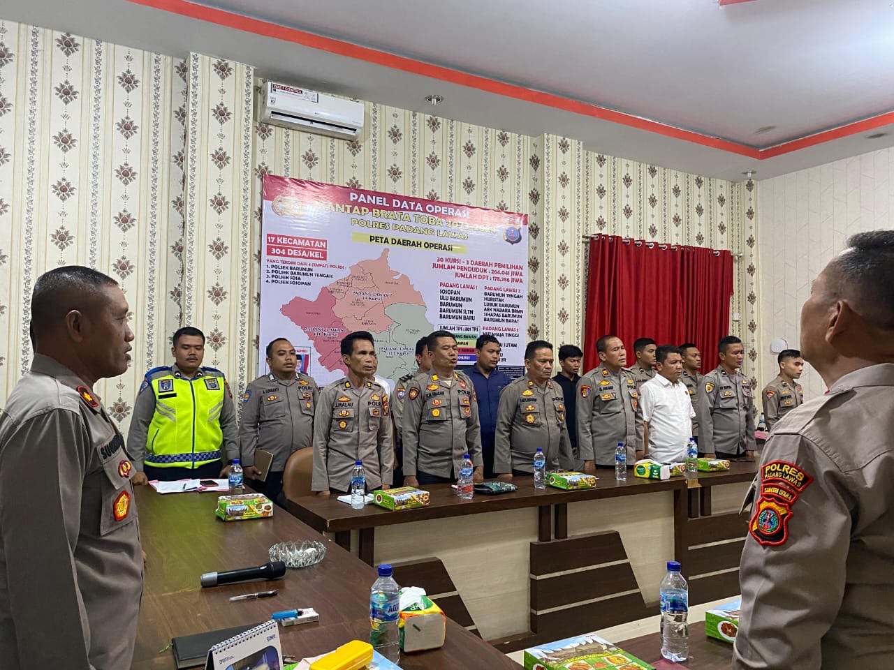 Polres Palas Gelar Pelatihan Pra Operasi Kepolisian Mandiri Kewilayahan