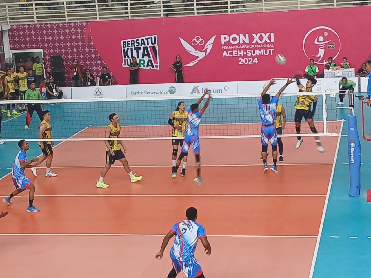 Hajar Aceh 3-0, Tim Voli Putra DKI Pastikan Diri ke 8 Besar