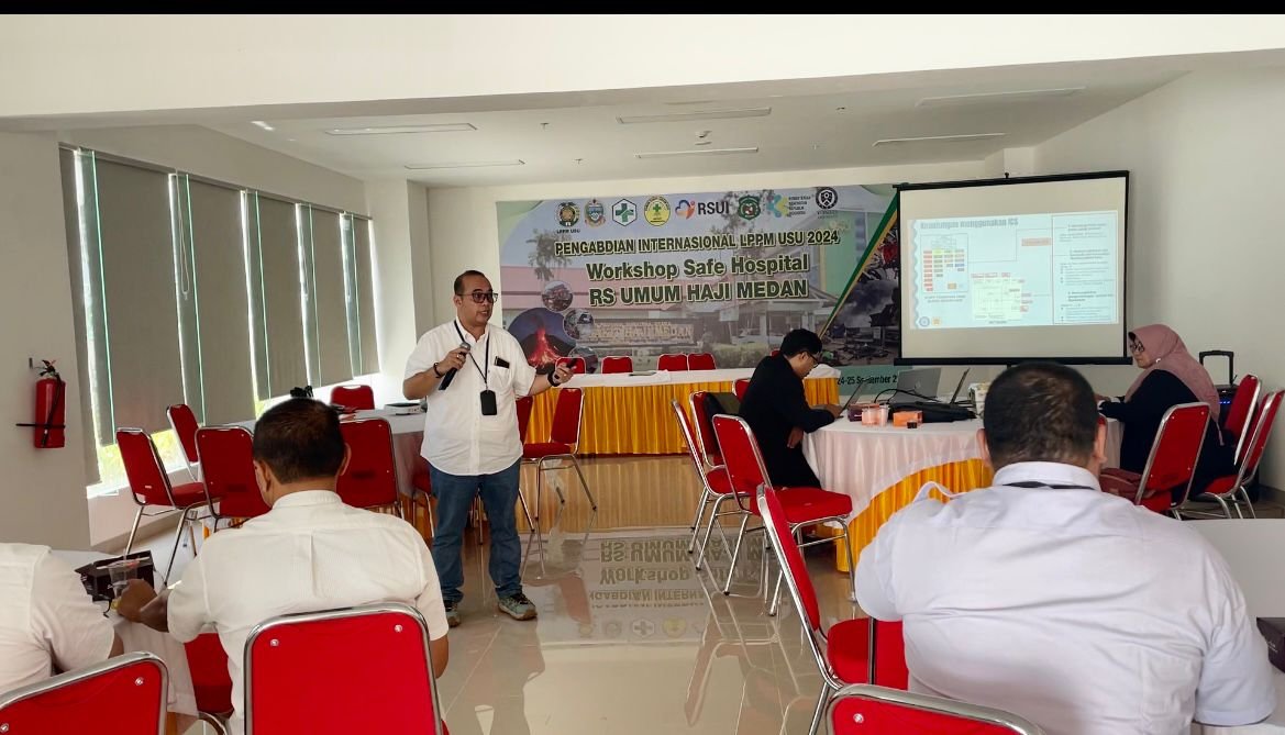 Workshop Bertema Safe Hospital di RSU Haji Medan, Destanul: Pentingnya Penerapan ICS di Rumah Sakit