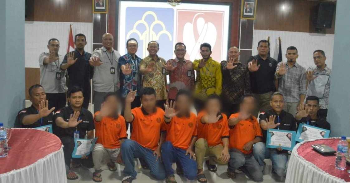 100 Warga Binaan Ikuti Program Rehabilitasi Sosial