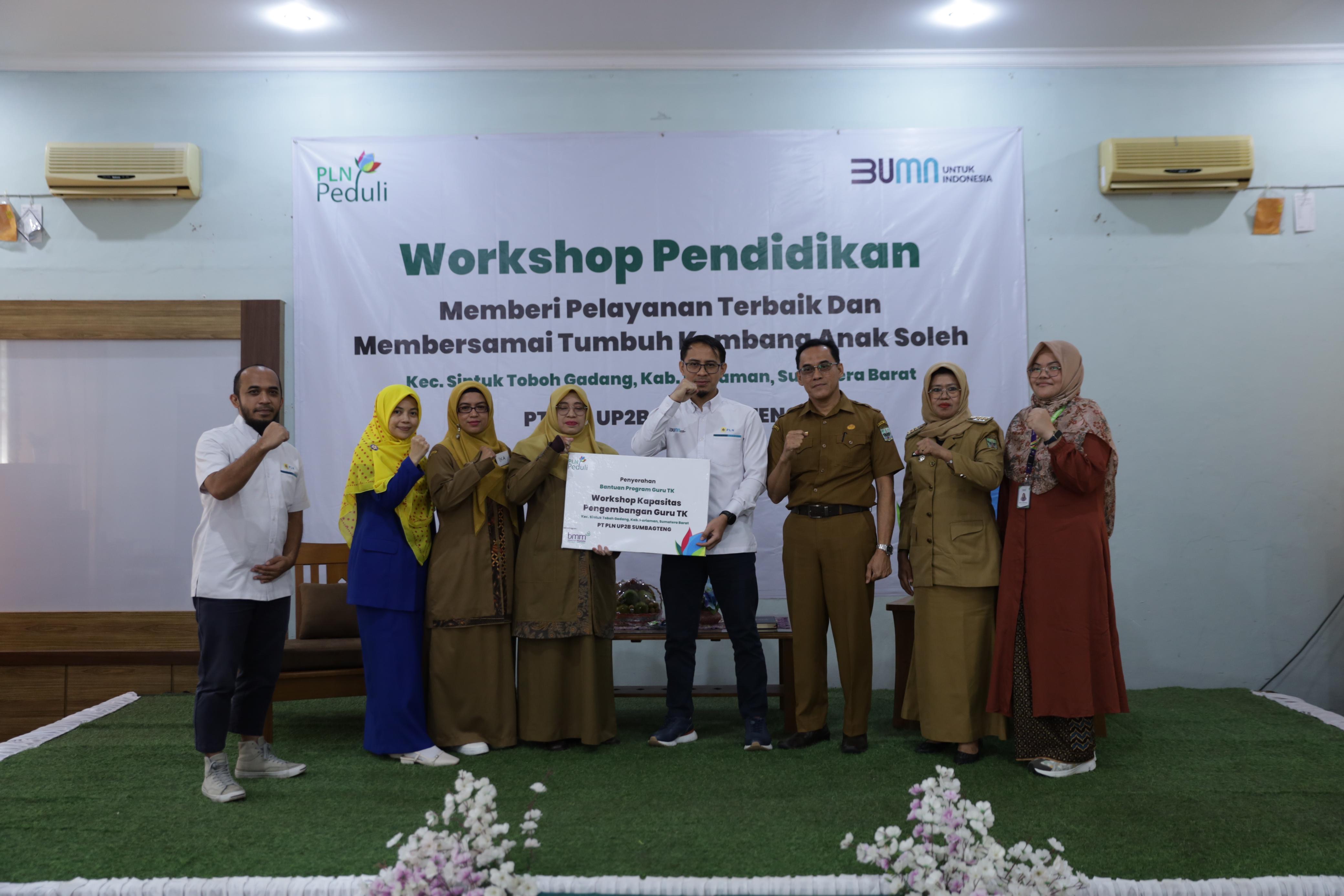 Baitulmaal Muamalat Sumut Salurkan Program TJSL PLN UP2B ke Guru TK