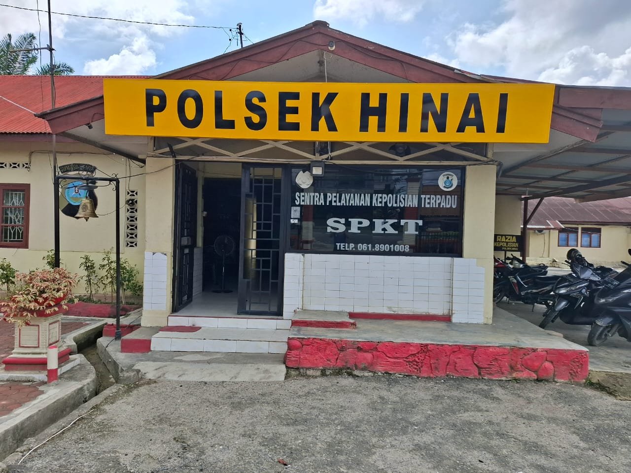 Polsek Hinai Amankan Pelaku Pembakaran Pengurus Ponpes di Langkat