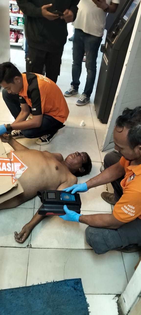 Jukir Tewas di Toilet Supermarket Titi Kuning