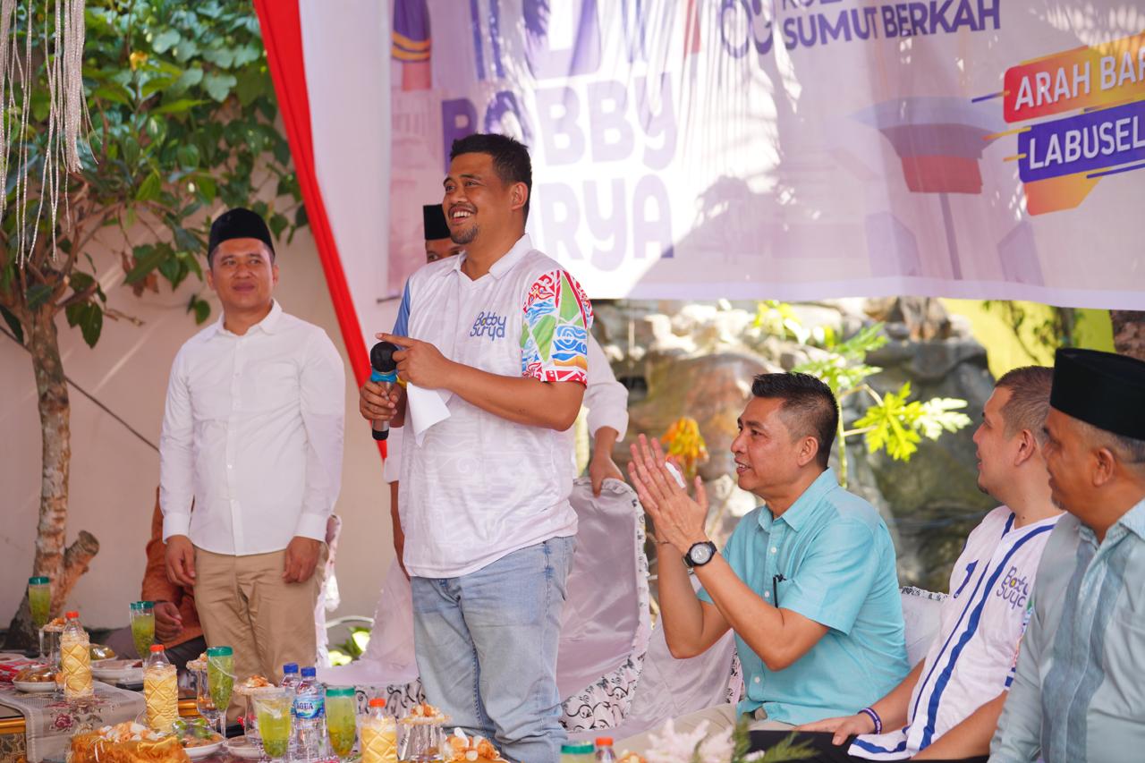 Seloroh Bobby Nasution Lihat Jalan Rusak di Labusel: Ayam Saja Terbang, Menghindari Lubang