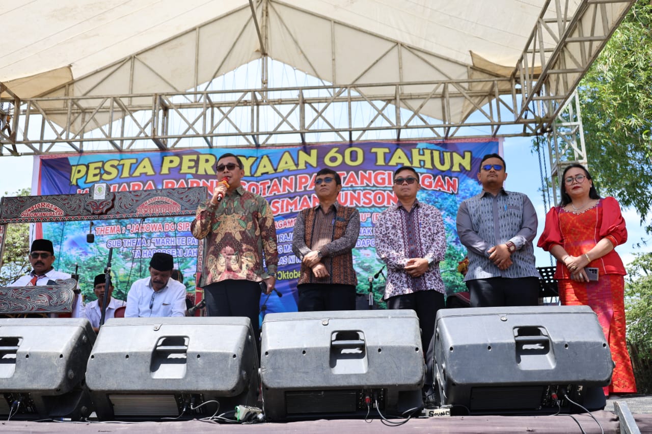 Pjs Bupati Toba Ajak Generasi Muda Simangunsong Aktif dalam Pembangunan