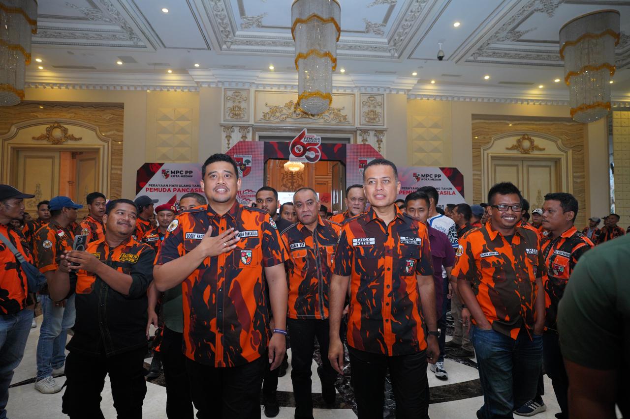 Pemuda Pancasila Sumut Solid Menangkan Bobby-Surya
