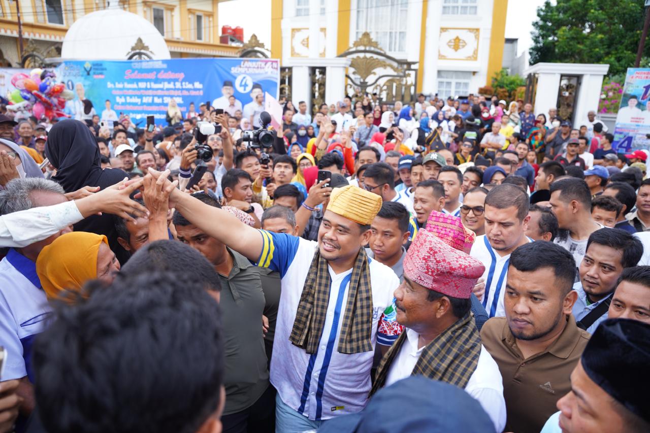 Bobby Nasution di Binjai: Kampanye Adalah Penyampaian Program, Bukan untuk Saling Membenci