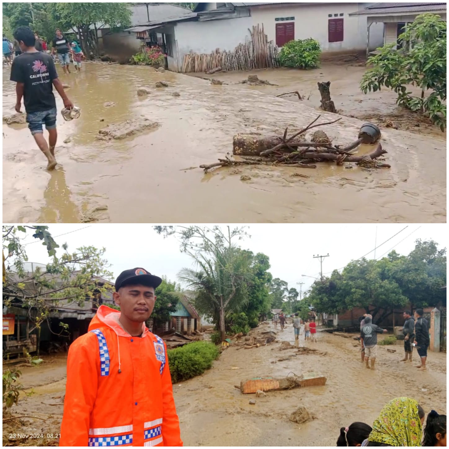 Banjir Bandang Melanda Kabupaten Tapanuli Selatan, Dua Meninggal 