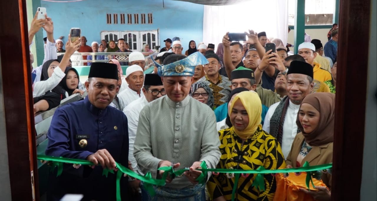 Pj Bupati Langkat Resmikan Masjid ke-49 Yayasan Haji Anif di Desa Jaring Halus