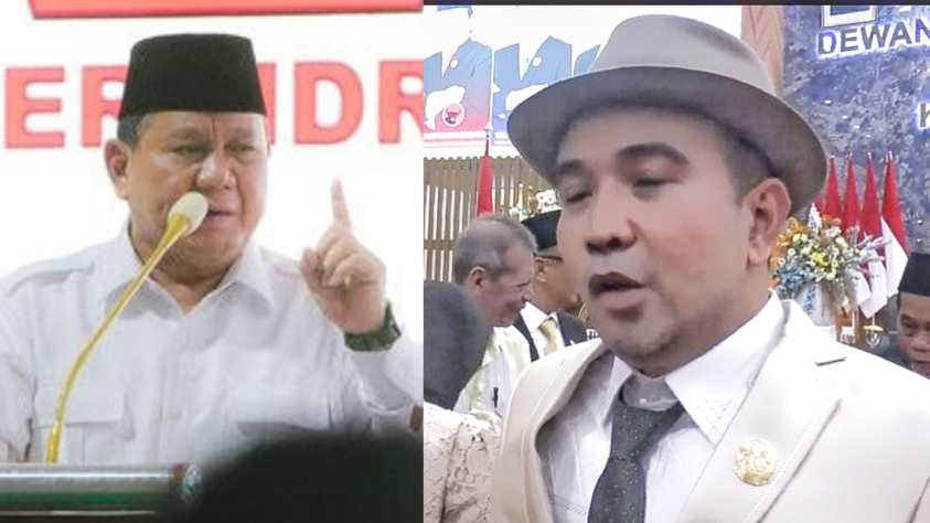 Mengaku Dipaksa Jadi Ketua DPRD Deliserdang, Prabowo Subianto Diminta Evaluasi Zakky Shahri