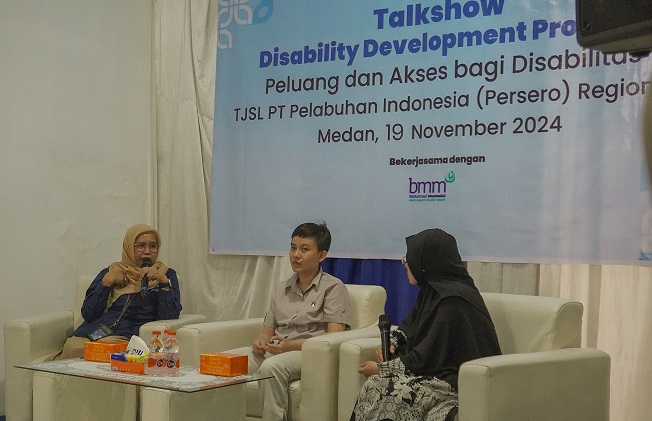 Pelindo Luncurkan Program Difabel Berdaya Melalui BMM di Medan