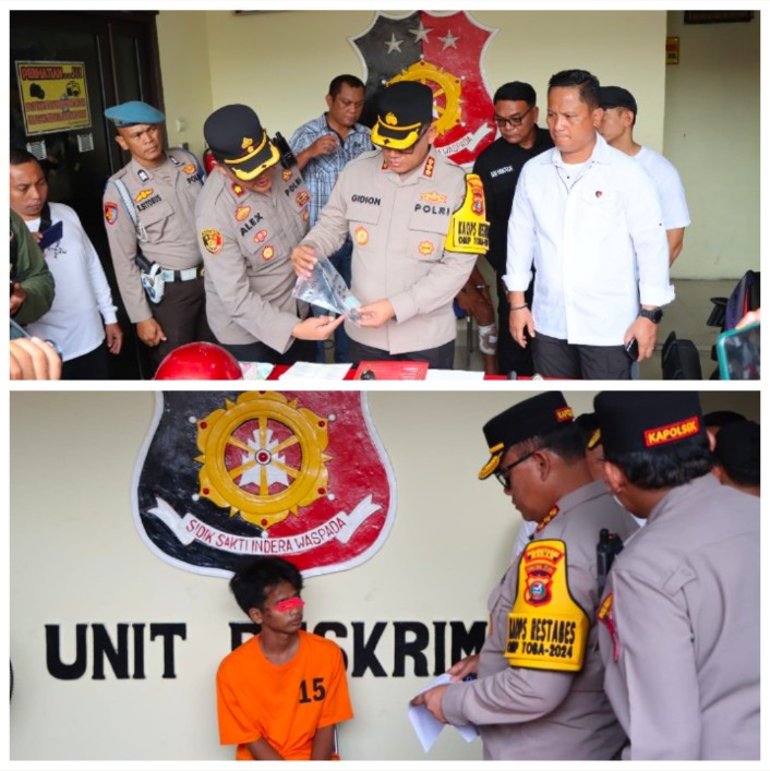 Dua Pelaku Begal Ditangkap Tim URC Polsek Medan Helvetia,Satu Dilumpuhkan dengan Timah Panas