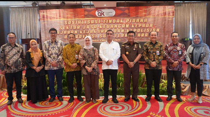 Sosialisasi Tindak Pidana Sektor Jasa Keuangan Kepada Aparat Penegak Hukum di Wilayah Provinsi Sumatera Utara
