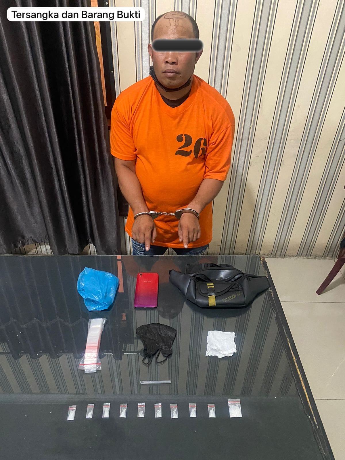 Polres Karo Ungkap Kasus Narkotika di Desa Ketaren Kabanjahe