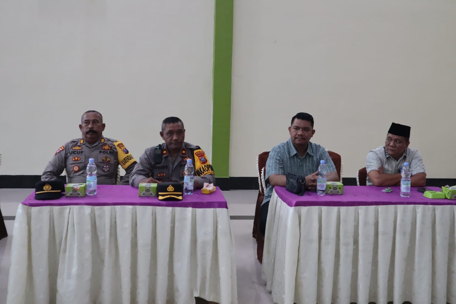 Wakapolres Palas Menghadiri Rakor Pembersihan APK