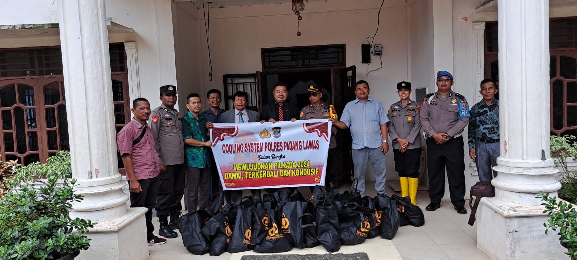 Cooling System, Polres Palas Berikan Sentuhan Kasih dalam Wujudkan Pilkada Damai