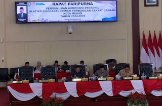 DPRD Kota Medan Tetapkan Komposisi AKD 2024-2029