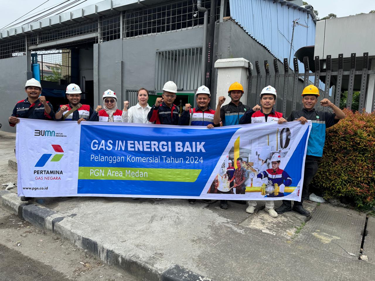 Komitmen Salurkan Gas Bumi, PGN Dapatkan Loyalitas Pelanggan Jasa Laundry di Medan