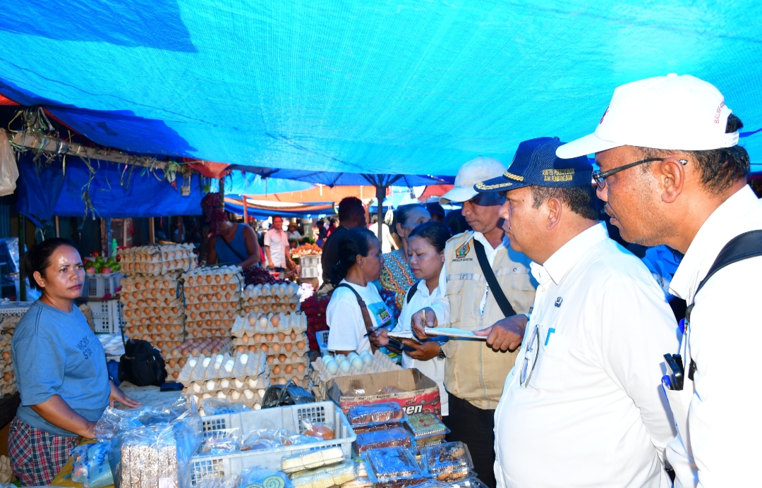 Jelang Nataru, Stok Bapokting di Samosir Aman dan Tercukupi