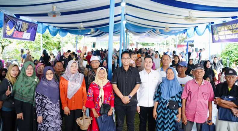Afri Rizki Lubis Reses Bersama Rico Waas, Warga Adukan Jalan Rusak dan Drainase Tidak Berfungsi
