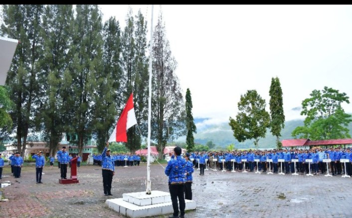 Pemkab Samosir Peringati Hari Kesadaran Nasional Awal Tahun 2025