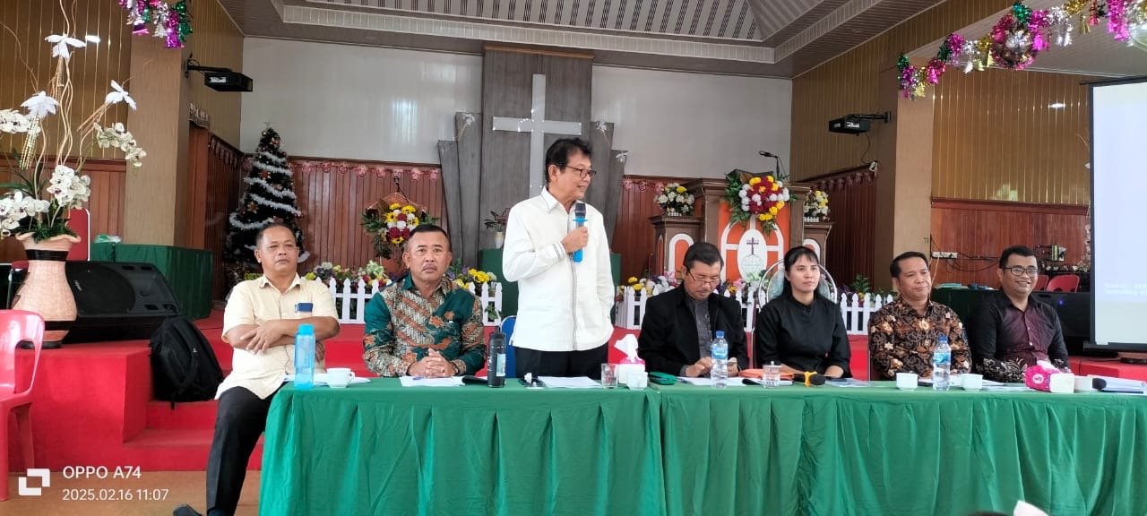 Gereja AMIN Jemaat Sunderman Dahana Gelar Sidang Tahunan Majelis Jemaat 2025