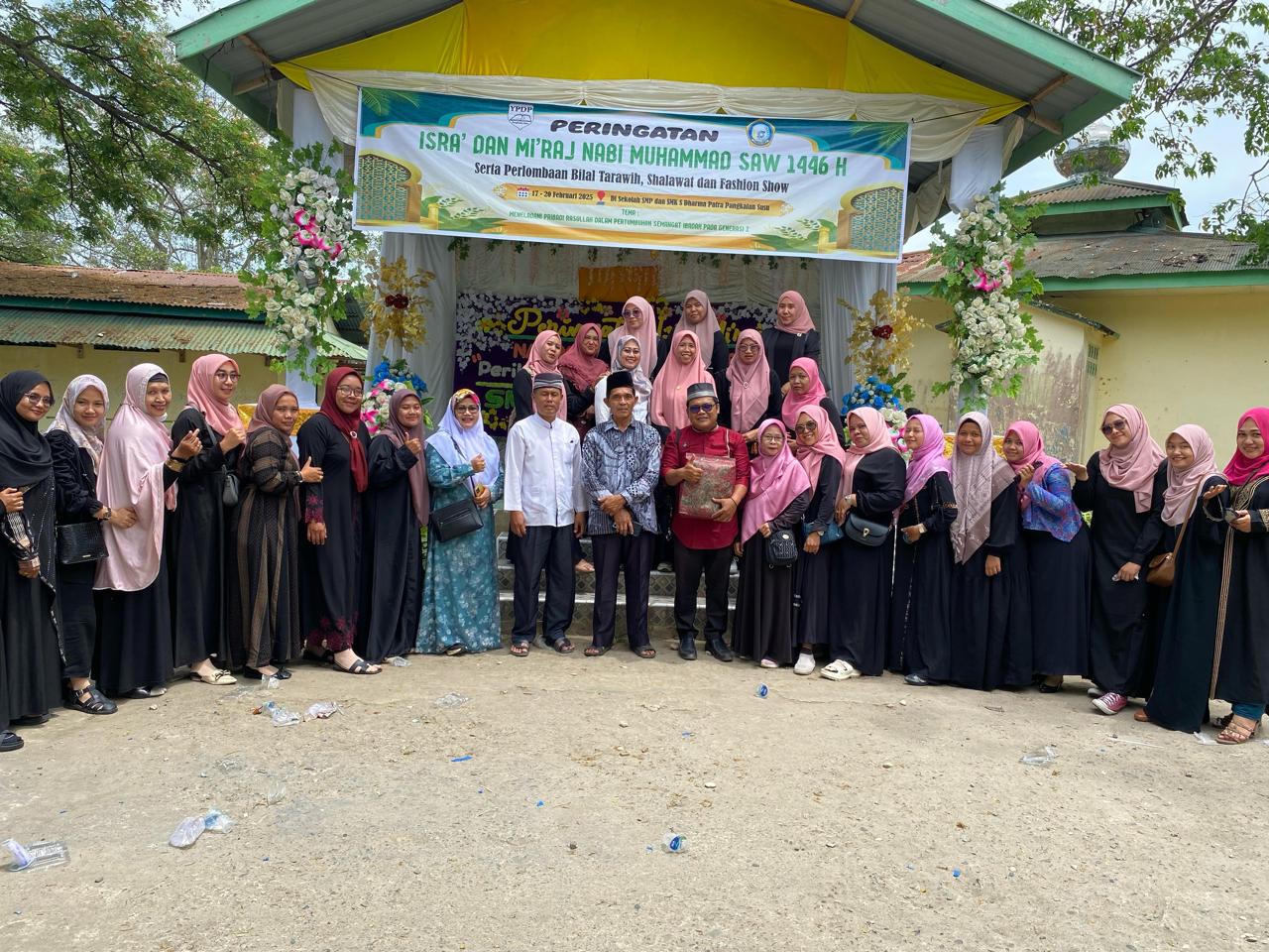 Peringatan Isra Mikraj 1446 H di Yayasan Darma Patra Pangkalan Susu Berlangsung Khidmat