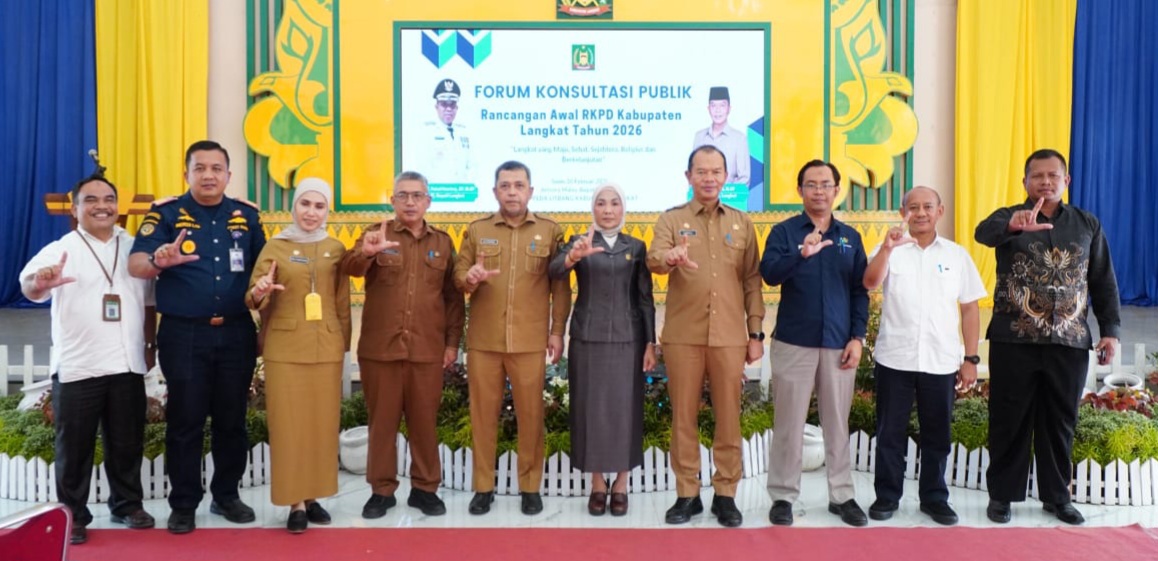 Pj. Bupati Langkat Dorong Sinergi Pembangunan Dalam Konsultasi Publik RKPD 2026