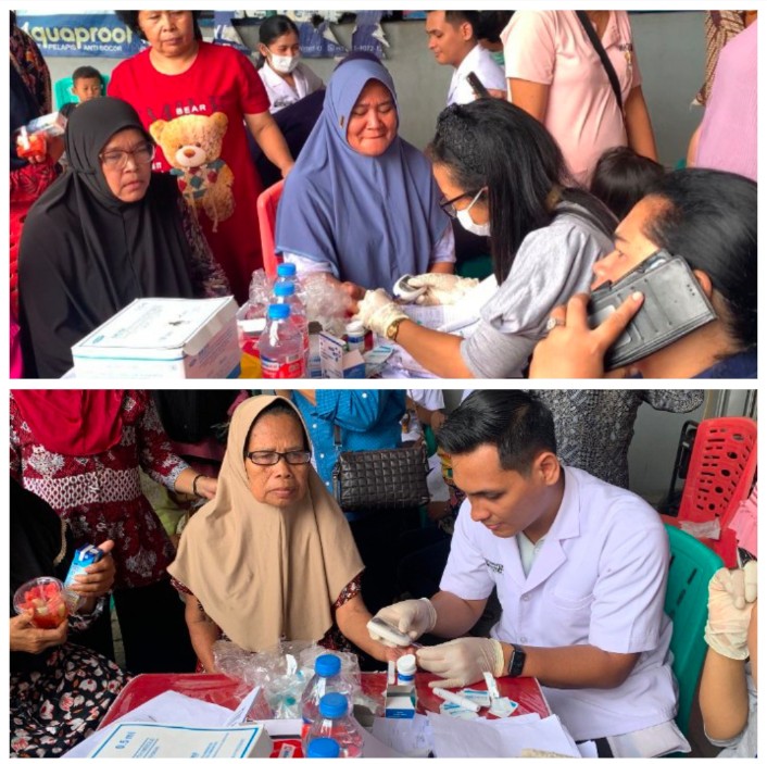 “Alfamidi Gelar CSR Pemeriksaan Kesehatan Gratis dan Edukasi di Medan”