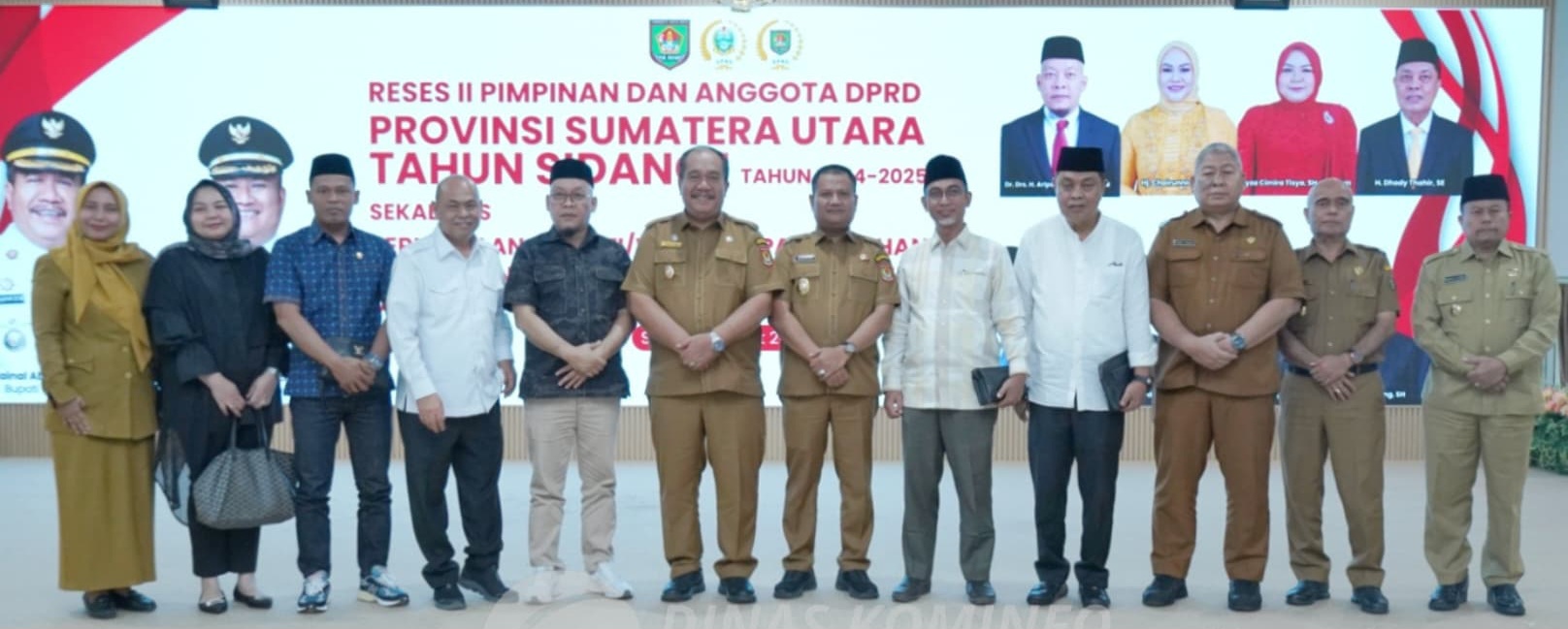 Bupati dan Wakil Bupati Asahan Terima Reses II Pimpinan dan Anggota DPRD Sumut