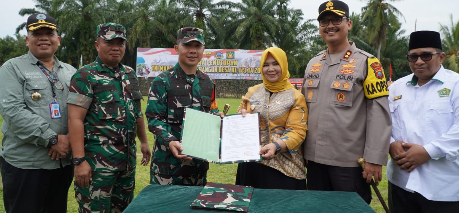 Pemkab Langkat Apresiasi TMMD ke-123, Wujud Sinergitas TNI Membangun Desa