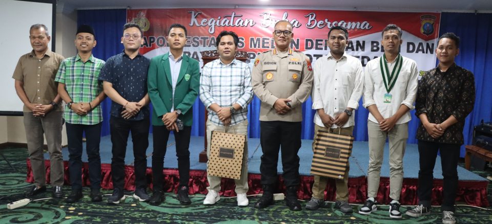 Pererat Silaturahmi, Kapolrestabes Medan Gelar Buka Bersama BEM & Cipayung Plus