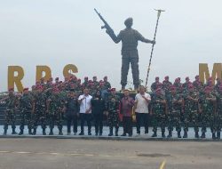 Anggota DPRD Medan Hadiri Kenaikan Pangkat Prajurit Yonmarhanlan l Belawan