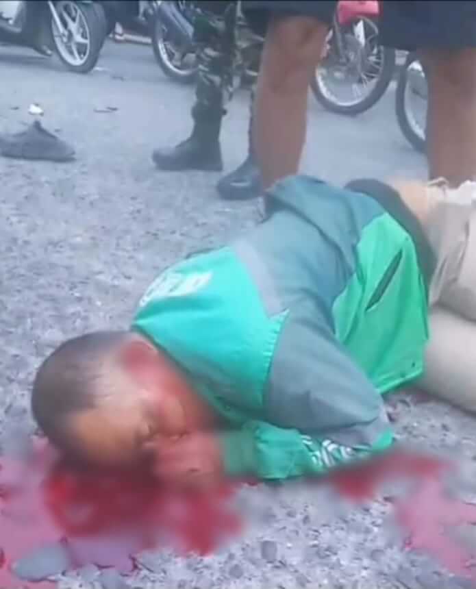 Pengemudi Ojol Ditemukan Tewas Berlumuran Darah
