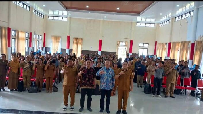 Upaya Pemutakhiran Dapodik,Dispen Pakpak Bharat Selengarakan Koordinasi, Perencanaan, Supervisi, dan Evaluasi