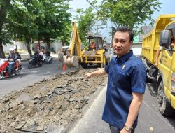 DPRD Kota Medan Apresiasi Pembongkaran Aspal di Atas Trotoar Dara Kupi