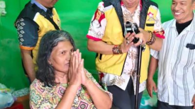 Terima Kursi Roda, Zuraida : Terimakasih Pak Wong