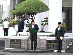 Bobby Nasution Pimpin Upacara Peringatan Harla Pancasila
