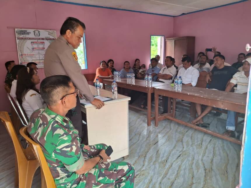 Polsek Tigabinanga Mediasi Karang Taruna, Damai Secara Kekeluargaan