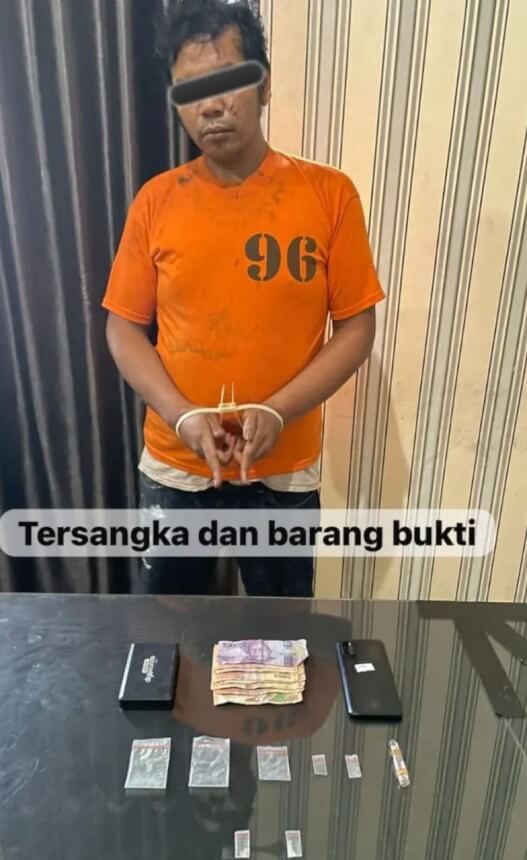 Polres Tanah Karo Ringkus Tersangka Narkotika di Kutabuluh