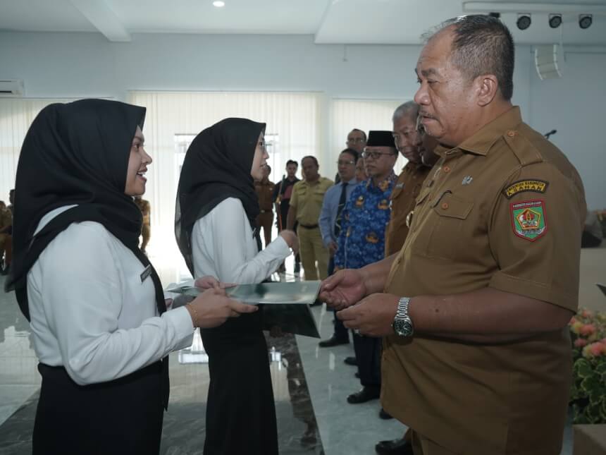 Serahkan 148 SK CPNS, Bupati Minta Pahami Visi dan Misi Pemkab Asahan