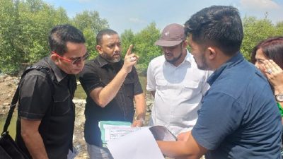 Hutan Mangrove di Pulau Sicanang Ditimbun, DPRD Medan Desak Pemko Lakukan Penindakan
