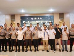 LPA Sumut Berikan Penghargaan Kepada Kapolres Padangsidimpuan sebagai Polisi Peduli Anak
