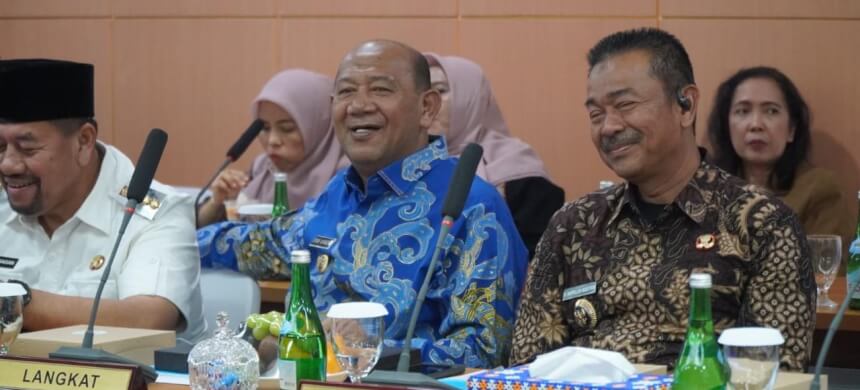 Bupati Langkat Dukung Transformasi Kepemimpinan Bank Sumut
