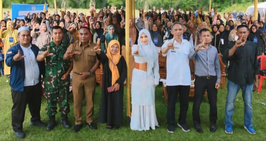 DPR RI bersama BGN Gelar Sosialisasi Program MBG di Desa Lubuk Kasih