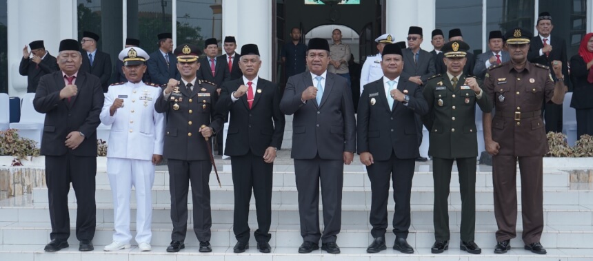 Bupati Asahan Pimpin Upacara Hari Lahir Pancasila