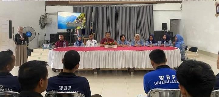 Lapas Klas IIA Binjai Sosialisasi Gerakan Ayah Teladan Indonesia