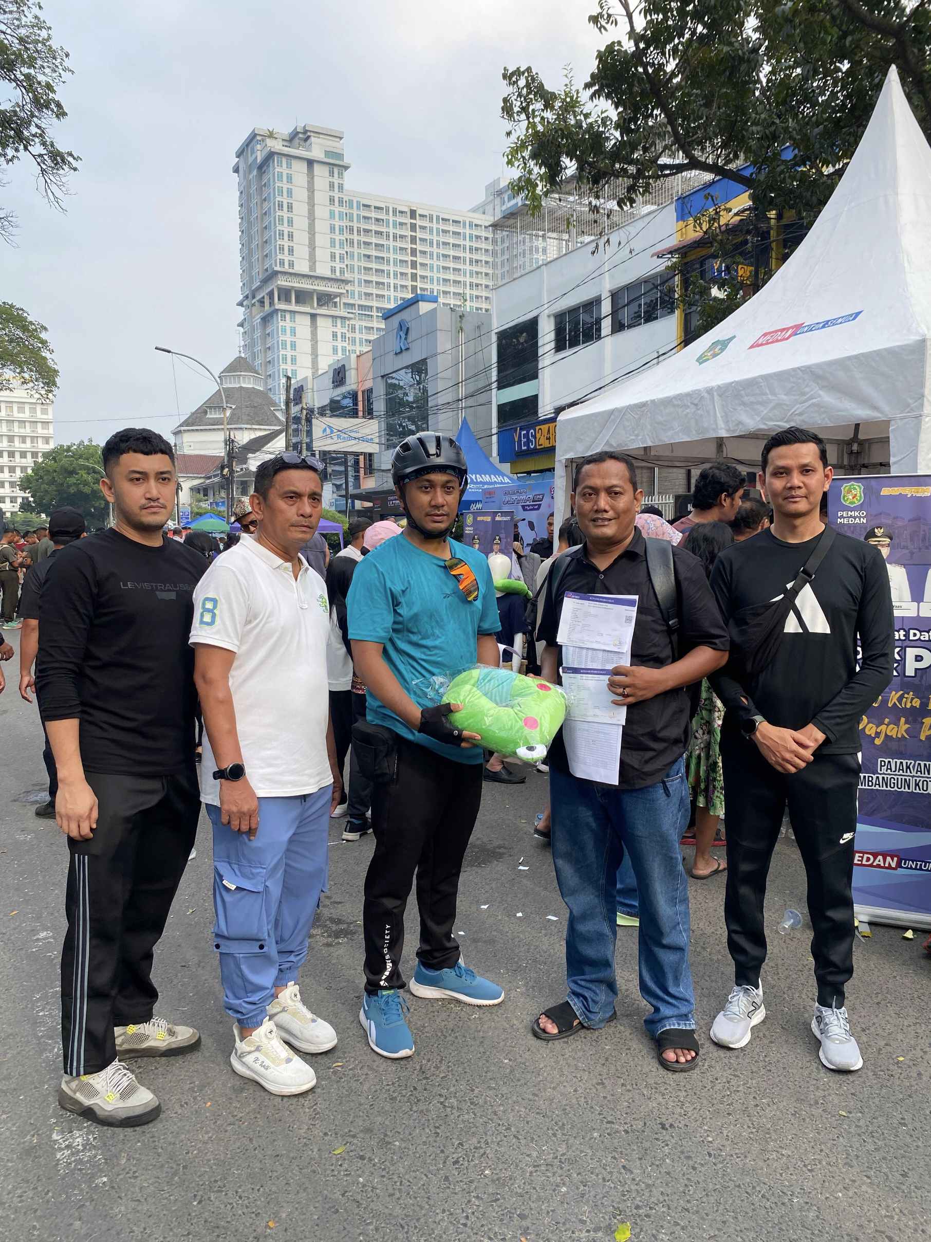 Pemko Medan Himpun PBB Rp787 Juta Lewat Program Pojok Pajak di CFD
