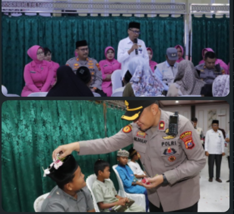 Khitanan Massal Polres Langkat Wujud Kepedulian di Hari Bhayangkara ke-79
